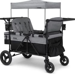 Jeep Wrangler Deluxe 4 Seater Stroller 