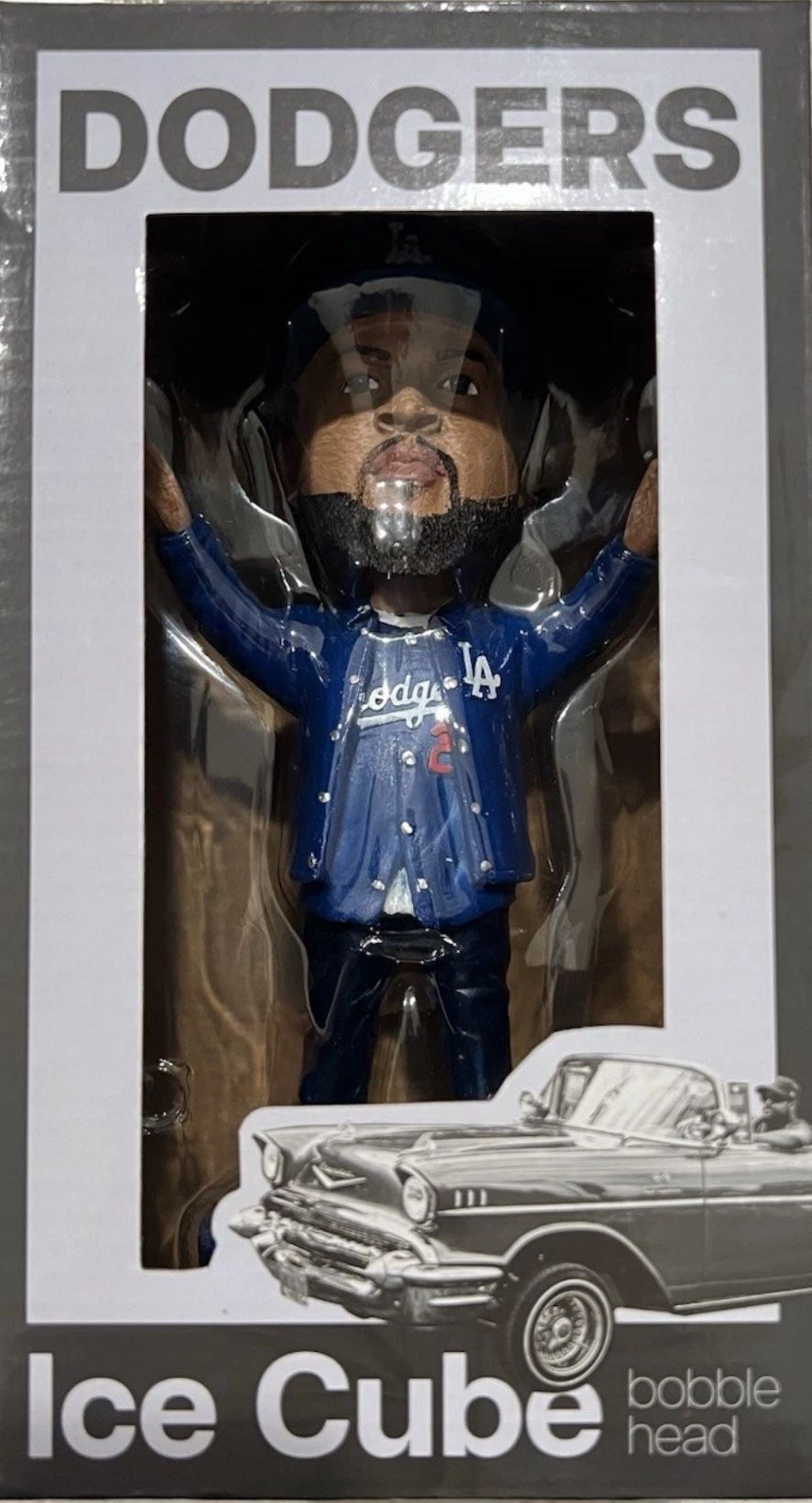 🎤🎧🎵 Ice Cube Bobblehead Los Angeles Dodgers SGA Giveaway 6/21/25