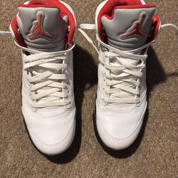 fire red jordan 5 (2013)