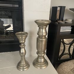 Pottery Barn candle sticks