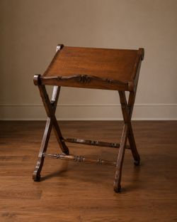 Drexel Attributed Walnut French Lectern Podium Book Stand