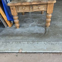 Reclaimed wood coffee table