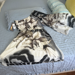 Ruby Rox Dress 👗 Size Medium, One Shoulder , New Whit Tags