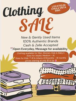 Clothing for SALE🛍️ | Prices vary