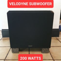 Velodyne Powered Subwoofer VA-810X - 8" / 10" - 200W - 35-85hz - (Vintage RARE) 