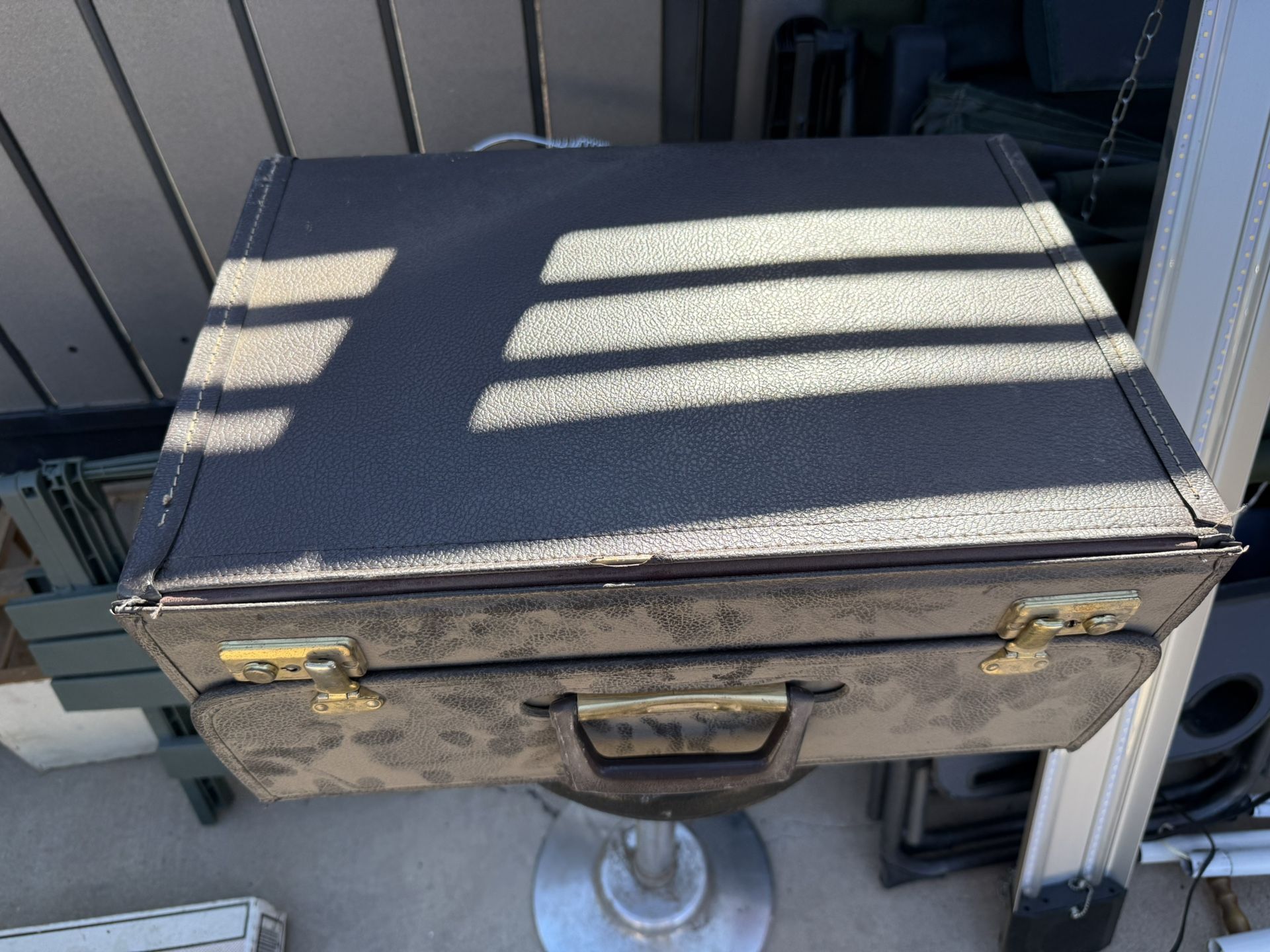 Old Leather Briefcase