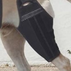 GoGoPaw Rodillera para perro, soporte ajustable para patas traseras desgarradas de Acl con 2