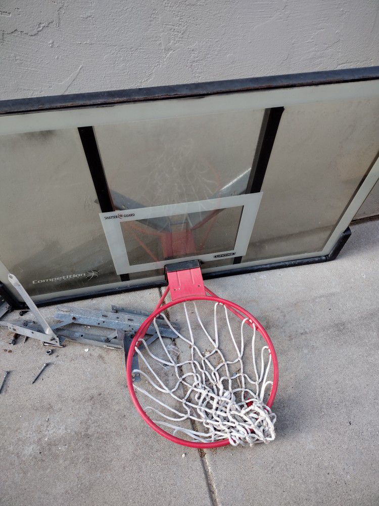 Mountable Basketball Hoop and bracket 