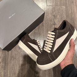 Rick Owen Vans ‘brown suede’