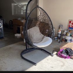 Swinging Egg Chair