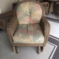 Wicker Rocking Chair 