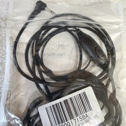 Single Pin Ear Piece With Microphone 