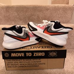 NIKE KYRIE 8 GO GS White/University Red-Black KIDS SIZE 5.5Y