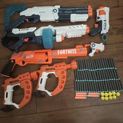 Nerf Bundle - Nerf & XShot Blaster Bundle + LOTS of Ammo (Rival & Darts)
