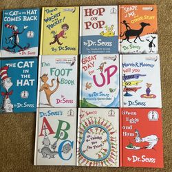 11 Dr Seuss Books.  only selling as a bundle.
