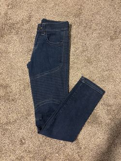 Men’s True Religion Skinny Moto Jeans