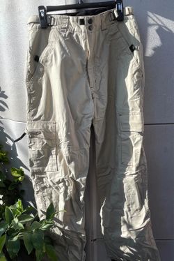 Burton Snowboard Brown Khaki Ski Insulated Winter Pants Women’s Size M Bio-Lite