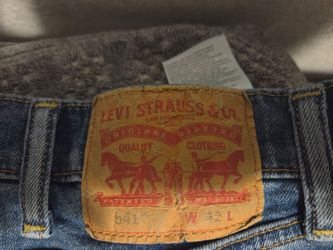 Men Levi's Jean Shorts dark blue