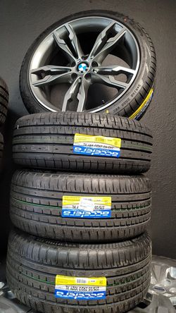 20" BMW WHEELS RIMS AND TIRES-WE FINANCE 👍👍