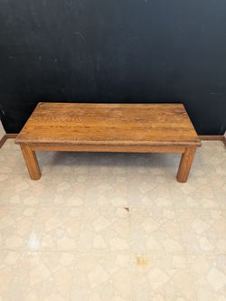Sturdy coffee table