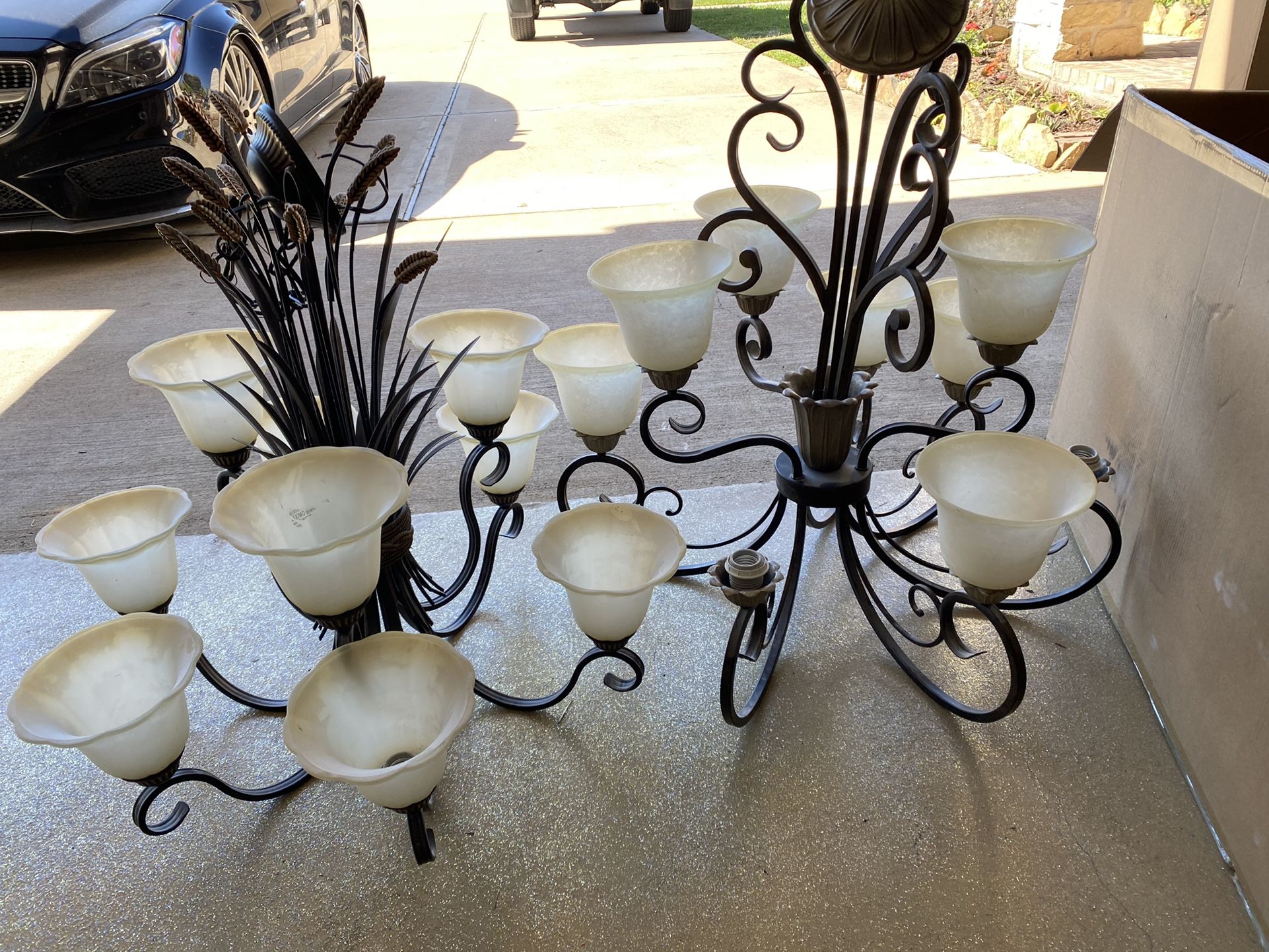 vintage chandelier light