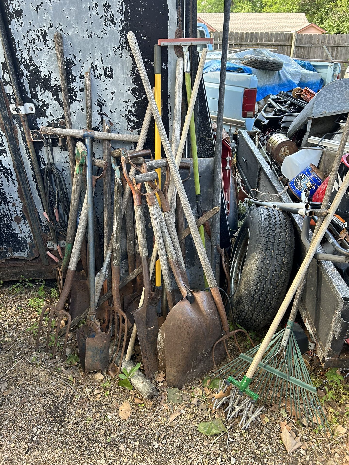 Shovels, Rakes, Spades