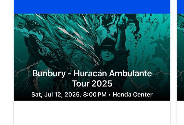 Enrique Bunbury Concert