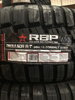 Brand New Tires (1) RBP Repulsor R/T (LT35x12.50R24) (Single) ($295)