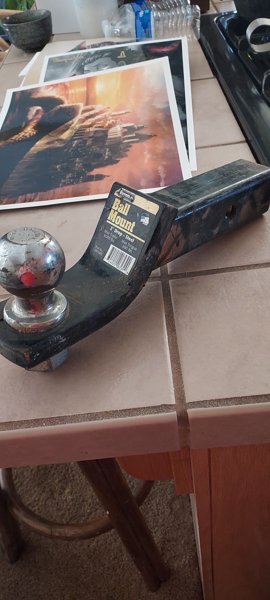 Trailer Tow Ball Mount