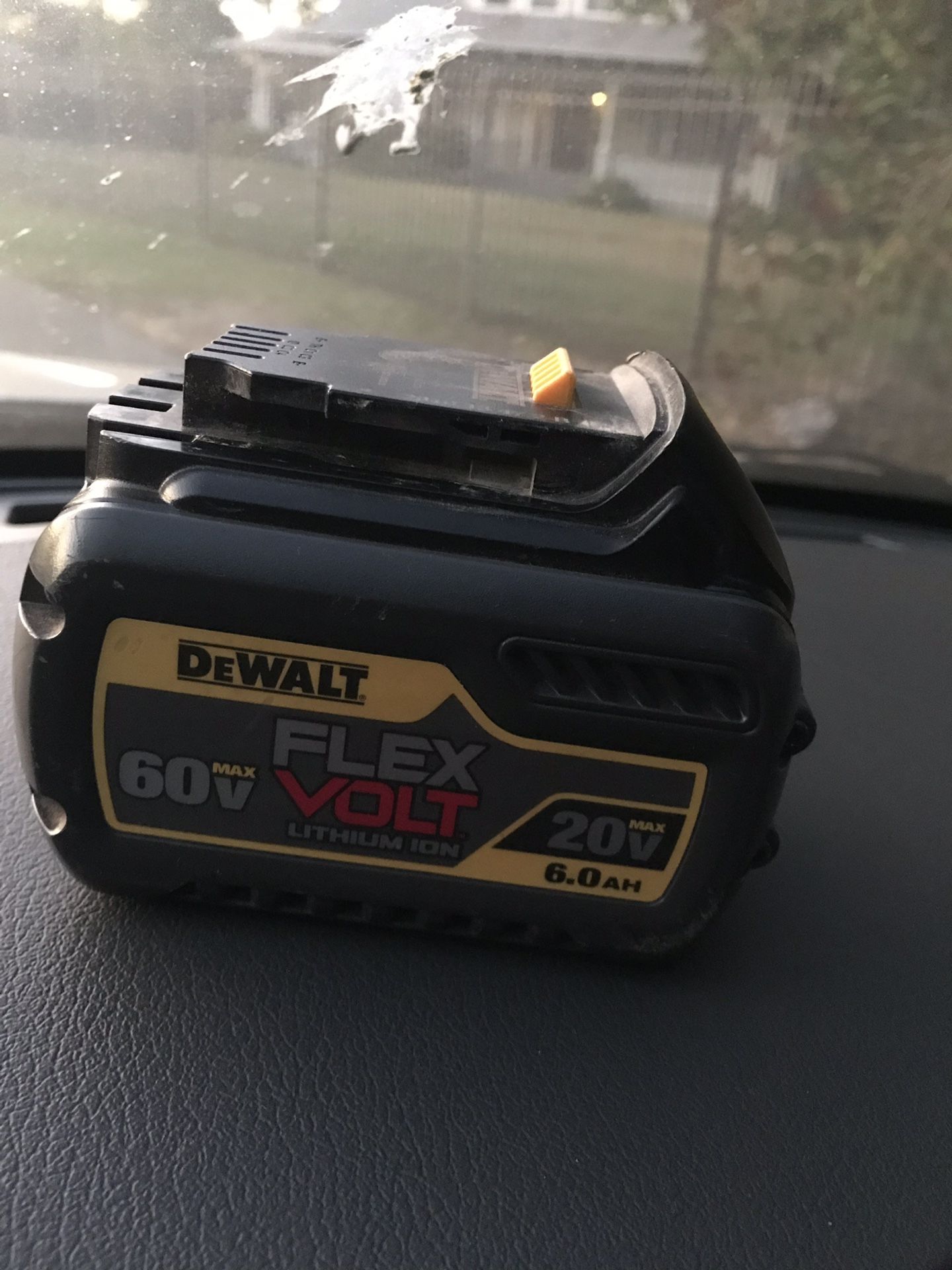 DeWalt FlexVolt 6Ah 60V battery modelo 2019