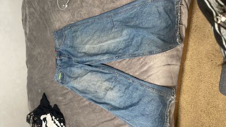 empyre ultra wide leg baggy jeans