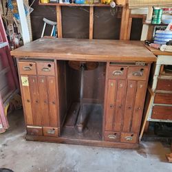 Antique Drafting Desk