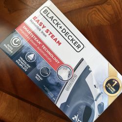 Black and decker iron