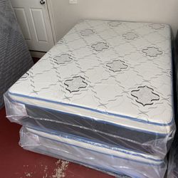 Full Size Mattress 14 Inches Pillow Top Quality and Comfort New From Factory Available All Sizes