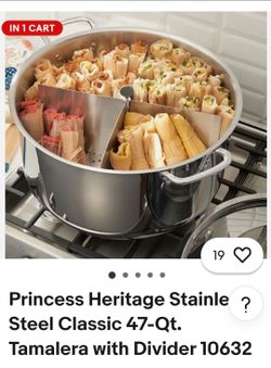 47 qt tamalera princess house