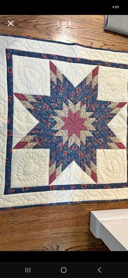 Quilt Crib Size or Wall Display 34"x 34"