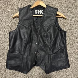 FMC Woman’s Leather Vest 