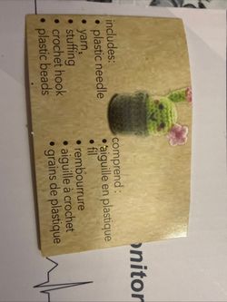 A Cutie Little Cactus Crotchet Kit 