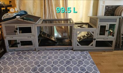 Large rabbit hutch