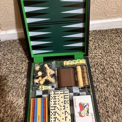 Backgammon 5 Games Newport Pacific  Family Of Companies New 