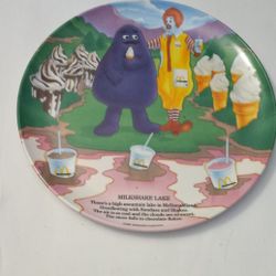 Mc Donald's Colector Plate Plas