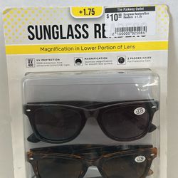 Sunglass Readers/ Sun Readers +1.75