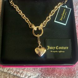 Juicy Couture Necklace- Rose Gold