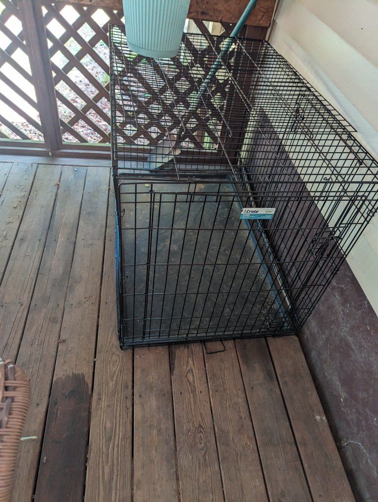 Large Dog Cage 48in