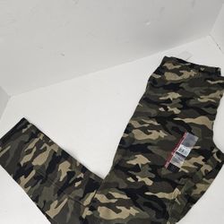 Womens Med(7-9) No Boundaries Camo Ankle Leggings 