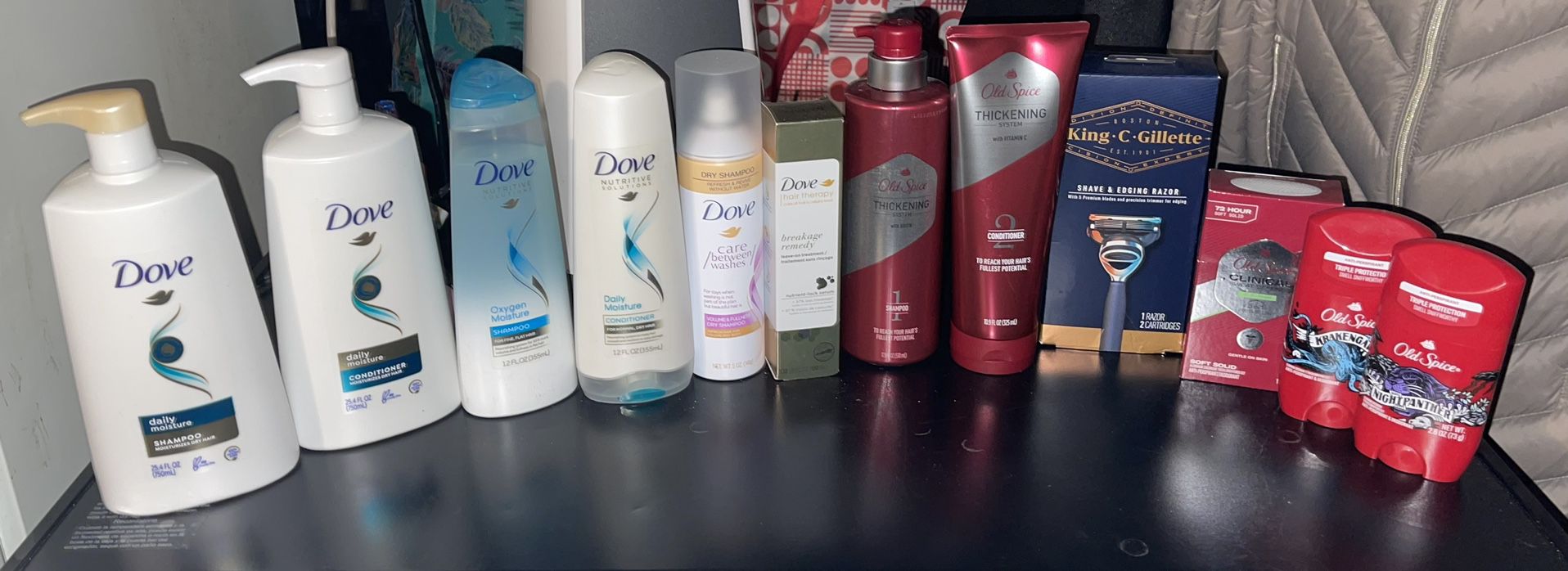 Dove Womens and Old Spice Mens Couple Set