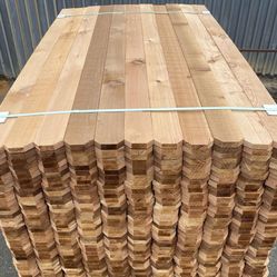 99¢ Cedar Fence Boards 1x4x6 Lumber
