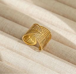 Anillo de acero inoxidable