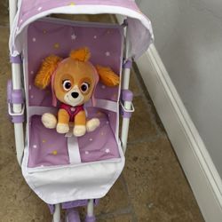 New! Doll Stroller (collapsible): Olivia’s Little World Doll Stroller