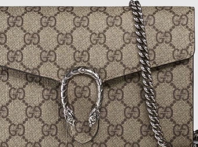 Dionysus Gucci Supreme chain Wallet 100% Authentic